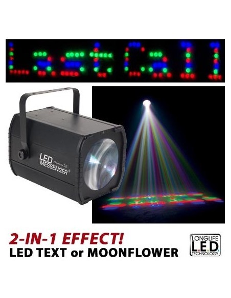 American DJ LED Messenger Titler/Moonflower Light