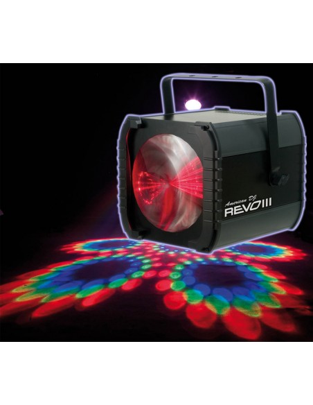 American DJ REVO III High Powered DMX RGBW Moonflower LED Effects Light