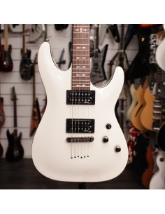 Schecter Omen-6 Vintage White Diamond Series