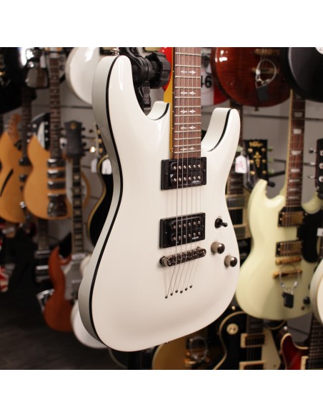 Schecter Omen-6 Vintage White Diamond Series