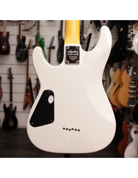 Schecter Omen-6 Vintage White Diamond Series