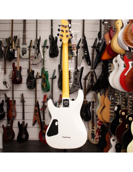 Schecter Omen-6 Vintage White Diamond Series