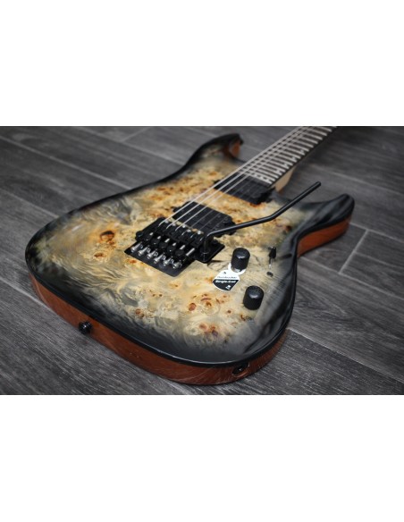 Schecter C-6 FR PRO Charcoal Burst