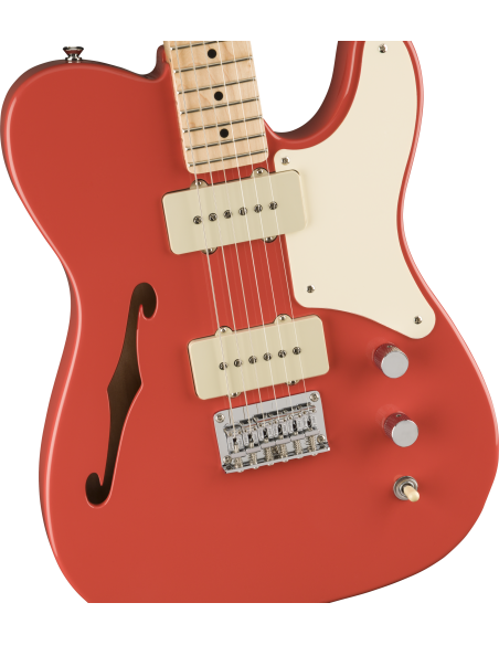 Squier Paranormal Cabronita Telecaster Thinline 2020 Fiesta Red