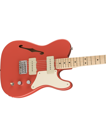 Squier Paranormal Cabronita Telecaster Thinline 2020 Fiesta Red