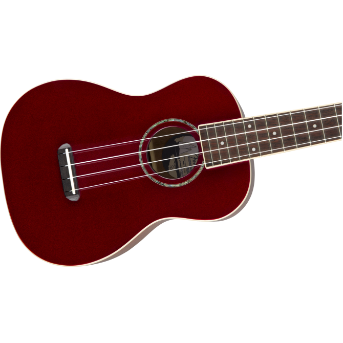 Fender Zuma Classic Concert Ukulele 2020 Candy Apple Red