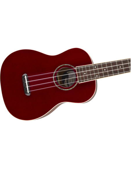 Fender Zuma Classic Concert Ukulele 2020 Candy Apple Red