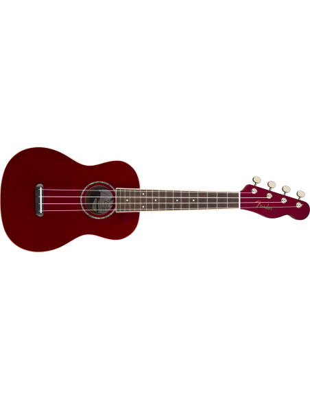 Fender Zuma Classic Concert Ukulele 2020 Candy Apple Red