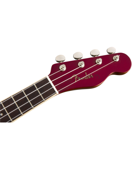 Fender Zuma Classic Concert Ukulele 2020 Candy Apple Red