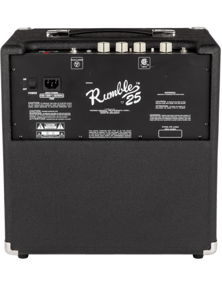 Fender Rumble 25 V3 25-Watt 1x8" Bass Combo Amp