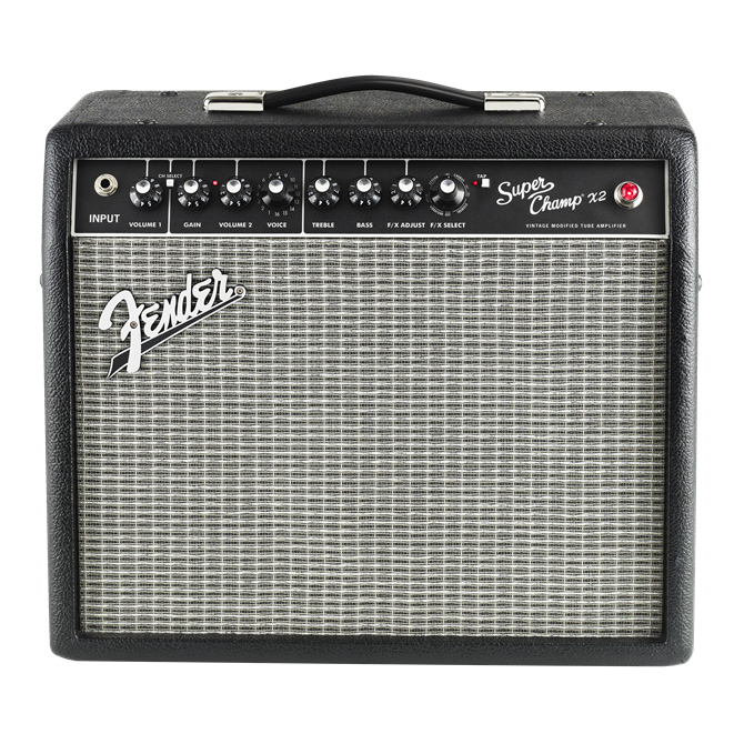 Fender Super Champ X2 2-Channel 15-Watt 1x10" Guitar Combo