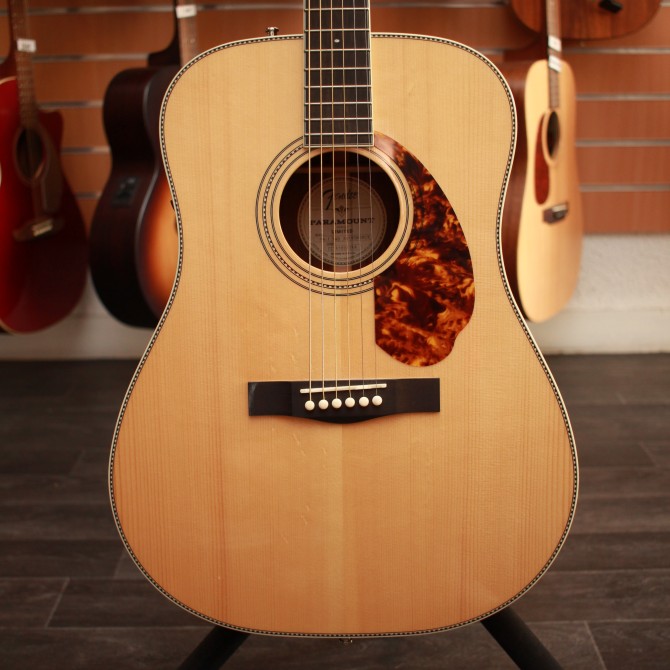 Fender Paramount Series PM-1 Limited Adirondack Spruce/Rosewood Dreadnought w/ Electronics Natural