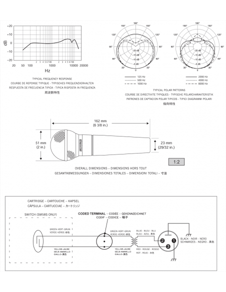 Shure SM58 Dynamic Microphone