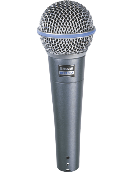 Shure BETA 58A Handheld Supercardioid Dynamic Microphone