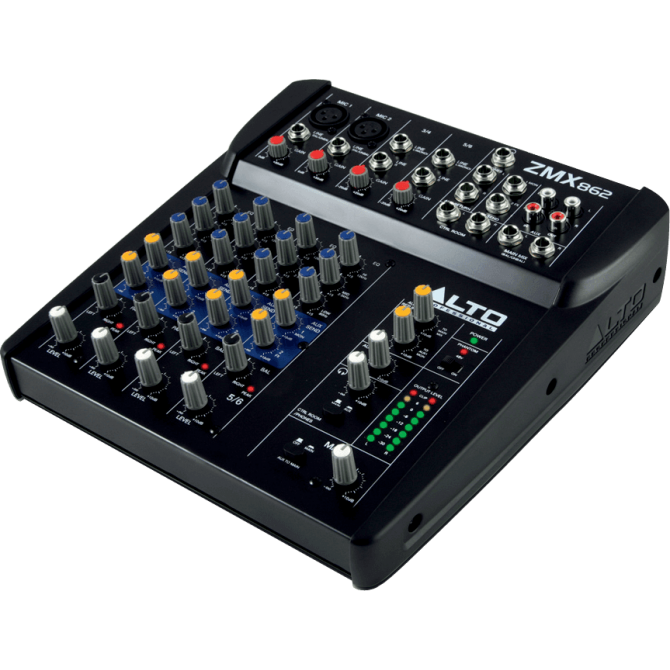 Alto Professional Zephyr ZMX862 6-Channel Compact Mixer