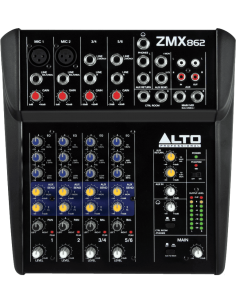 Alto Professional Zephyr ZMX862 6-Channel Compact Mixer 2