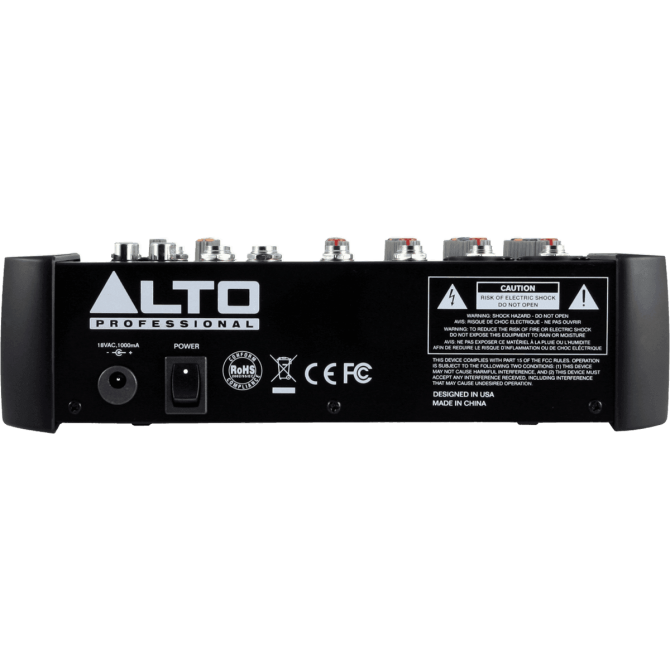 ALTO Professional Zephyr ZMX862 6-Channel Compact Mixer