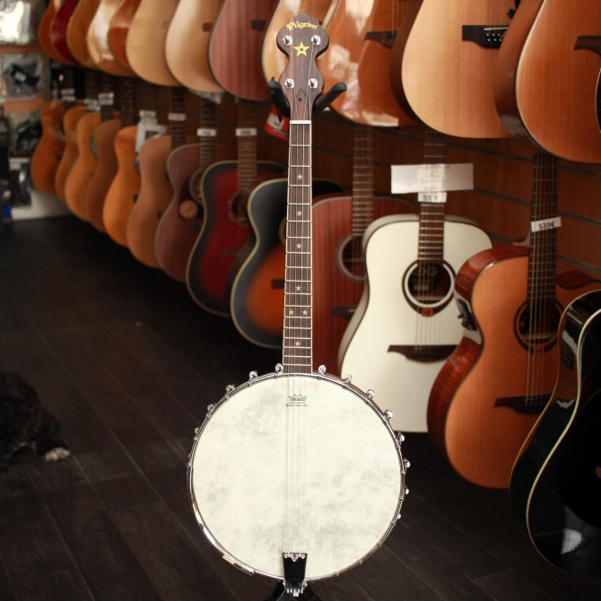 Pilgrim VPB05T Short Scale Tenor Banjo Natural