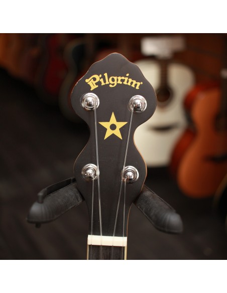 Pilgrim VPUB6 Performer Resonator Ukulele Banjo Natural