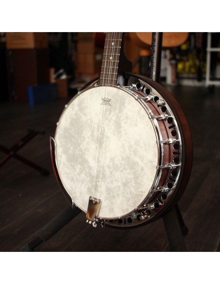 Pilgrim VPB018 Rocky Mountain Model 1 Closed Back Banjo Natural