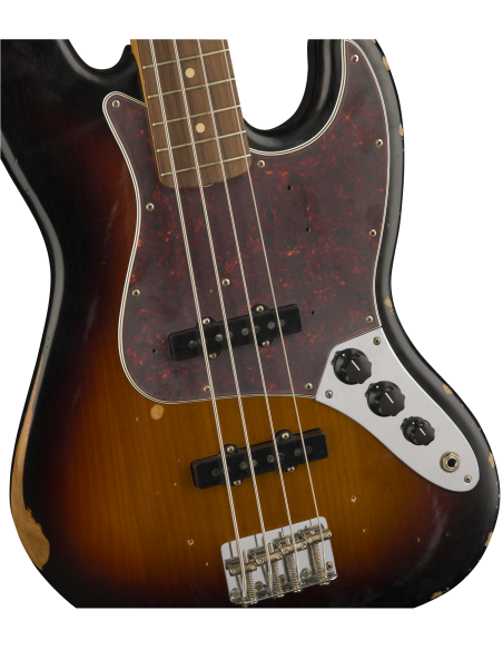 Fender Road Worn '60s Jazz Bass 2009 - 2014 3 Color Sunburst