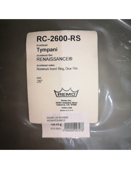 Remo  RC-2600-RS Tympani Renaissance 26"