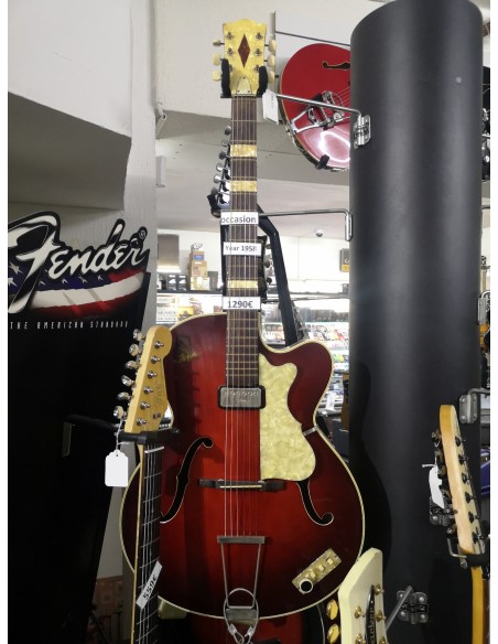 Hofner President 69 Red 1958