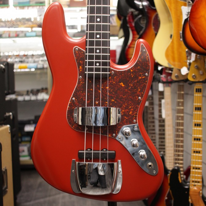 Lag  Custom Jazz Bass Red