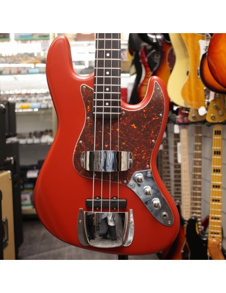 Lag  Custom Jazz Bass Red