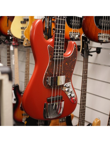 Lag  Custom Jazz Bass Red