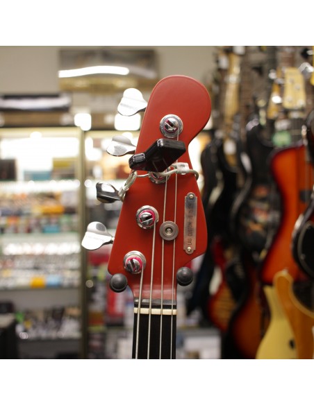 Lag  Custom Jazz Bass Red