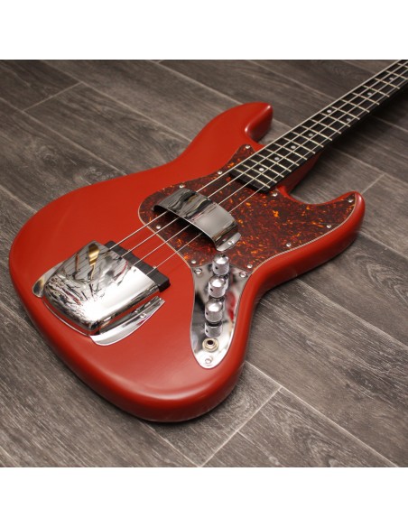 Lag  Custom Jazz Bass Red