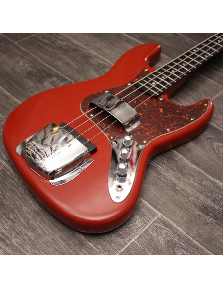 Lag  Custom Jazz Bass Red