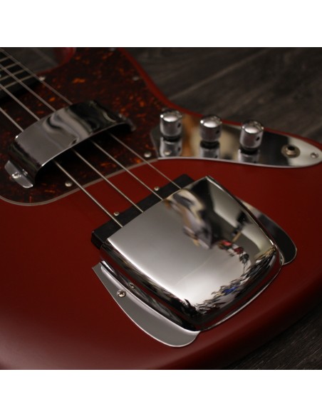 Lag  Custom Jazz Bass Red
