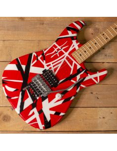 Charvel EVH Eddie Van Halen Art Series Signature 2006 Red/Black/White Striped