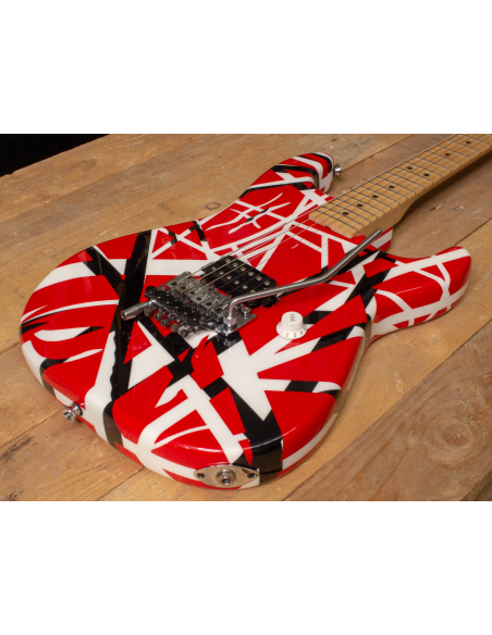 Charvel EVH Eddie Van Halen Art Series Signature 2006 Red/Black/White Striped