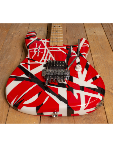 Charvel EVH Eddie Van Halen Art Series Signature 2006 Red/Black/White Striped