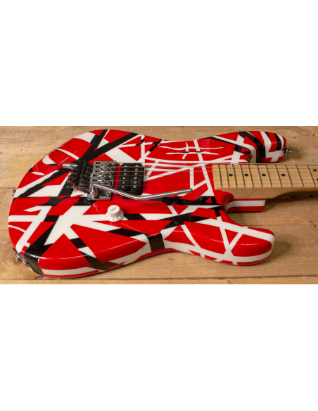 Charvel EVH Eddie Van Halen Art Series Signature 2006 Red/Black/White Striped