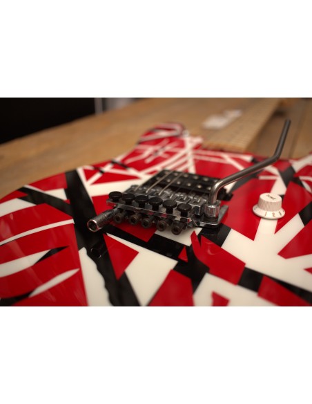 Charvel EVH Eddie Van Halen Art Series Signature 2006 Red/Black/White Striped