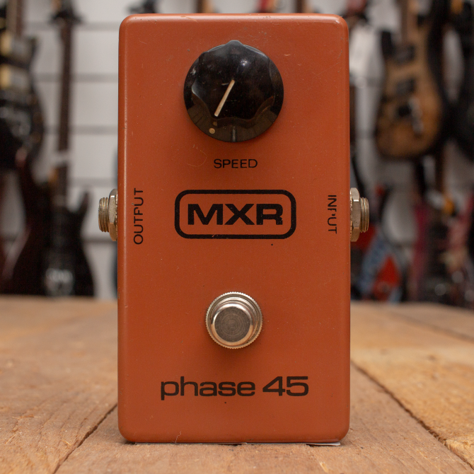 MXR Phase 45 Block Logo