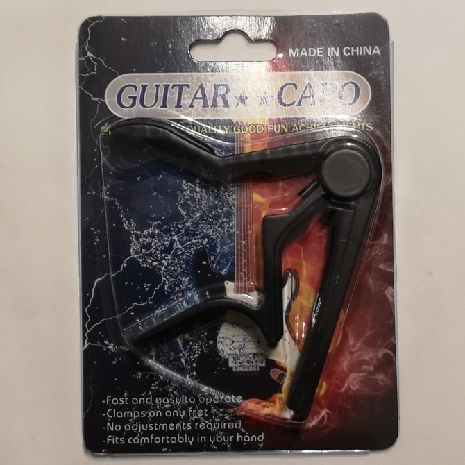 Guitar Capo  Capodastre  Noir