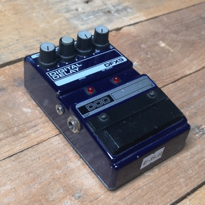 DOD Digitech DFX9 Digital Delay Echo Guitar Effect Pedal