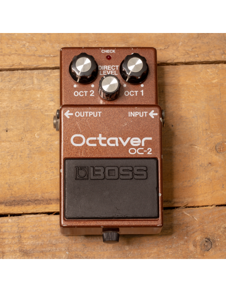 Boss OC-2 Octave (Black Label) 1983 Brown