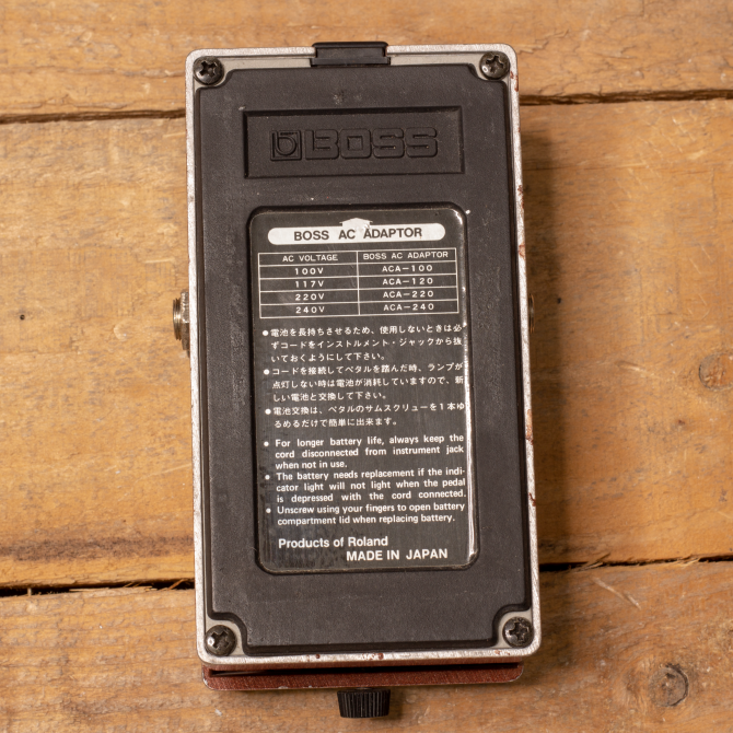Boss OC-2 Octave (Black Label) 1983 Brown