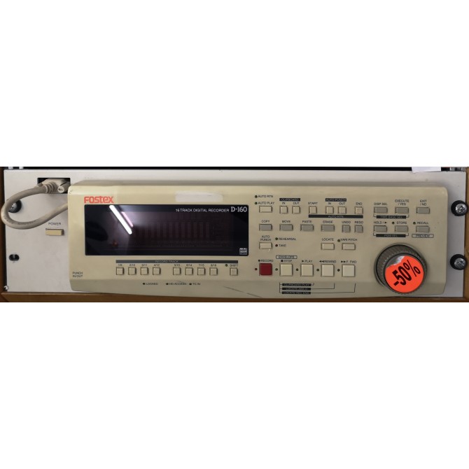 Fostex D-160 16 track digital recorder