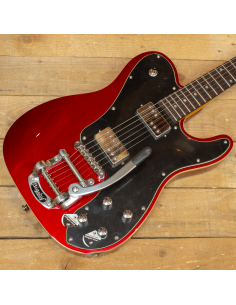 Schecter PT Fastback II B w/ Bigsby Tremolo Metallic Red w/ Rosewood Fretboard 2