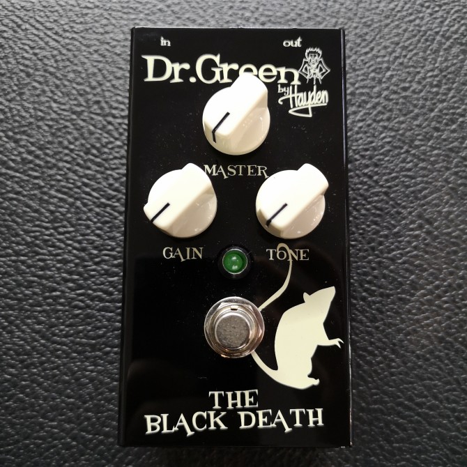 Dr. Green Black Death Dynamic Overdrive Distortion Pedal