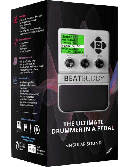 Singular Sound BeatBuddy Drum Machine Pedal