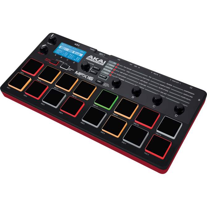 Akai MPX16 Sampler with 16 Pads