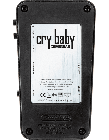 Dunlop CBM535Q Cry Baby Mini Wah